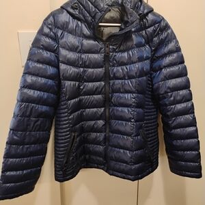 Calvin Klein Dark Blue Puffer Jacket